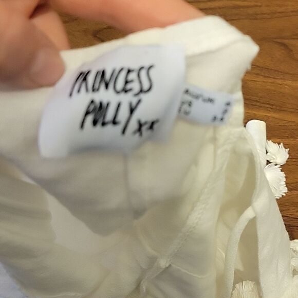 Princess Polly White Dress sz 2 - Picture 4 of 4